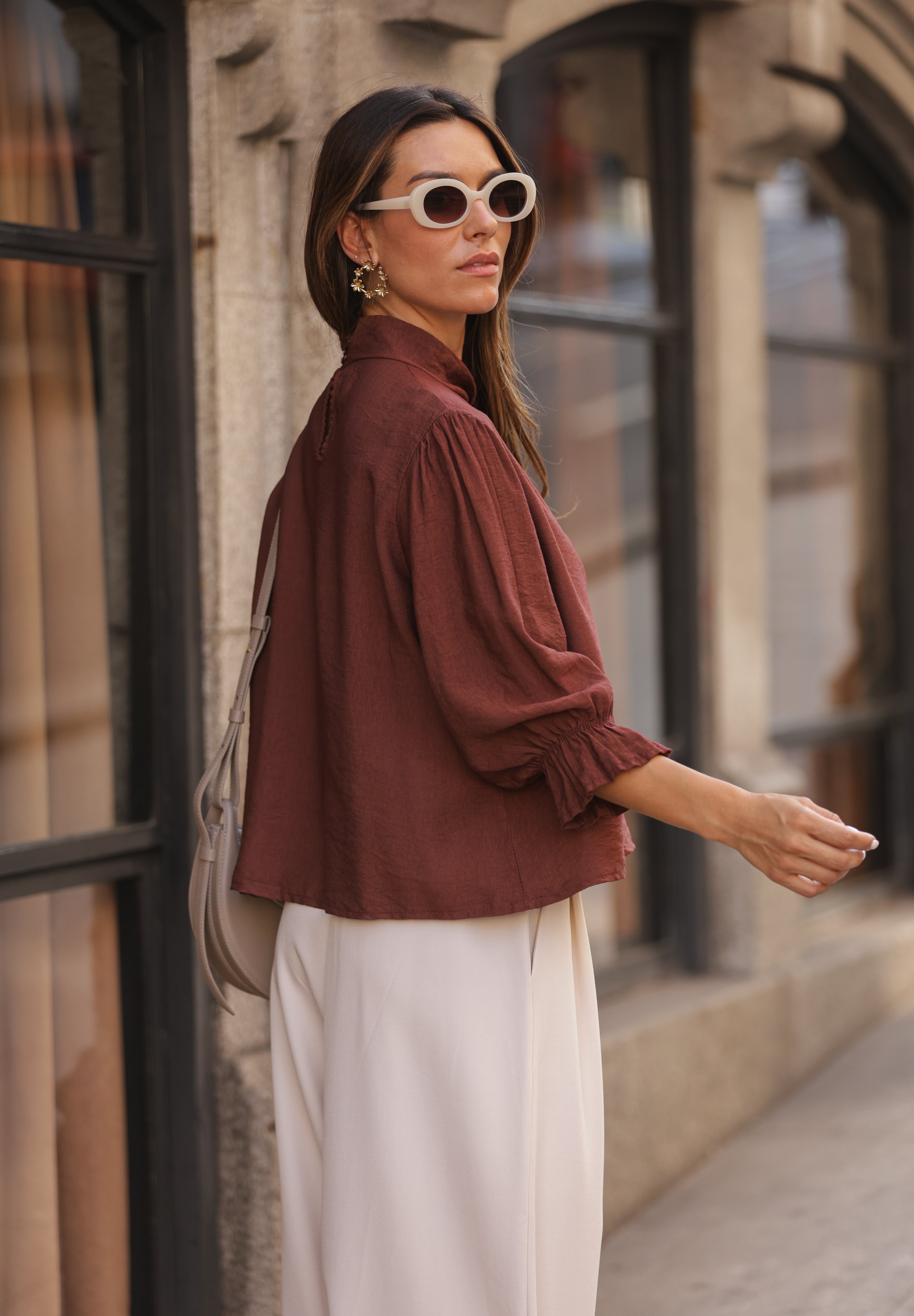 BLUSA PÁDUA TERRACOTA