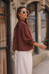 BLUSA PÁDUA TERRACOTA