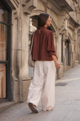 BLUSA PÁDUA TERRACOTA