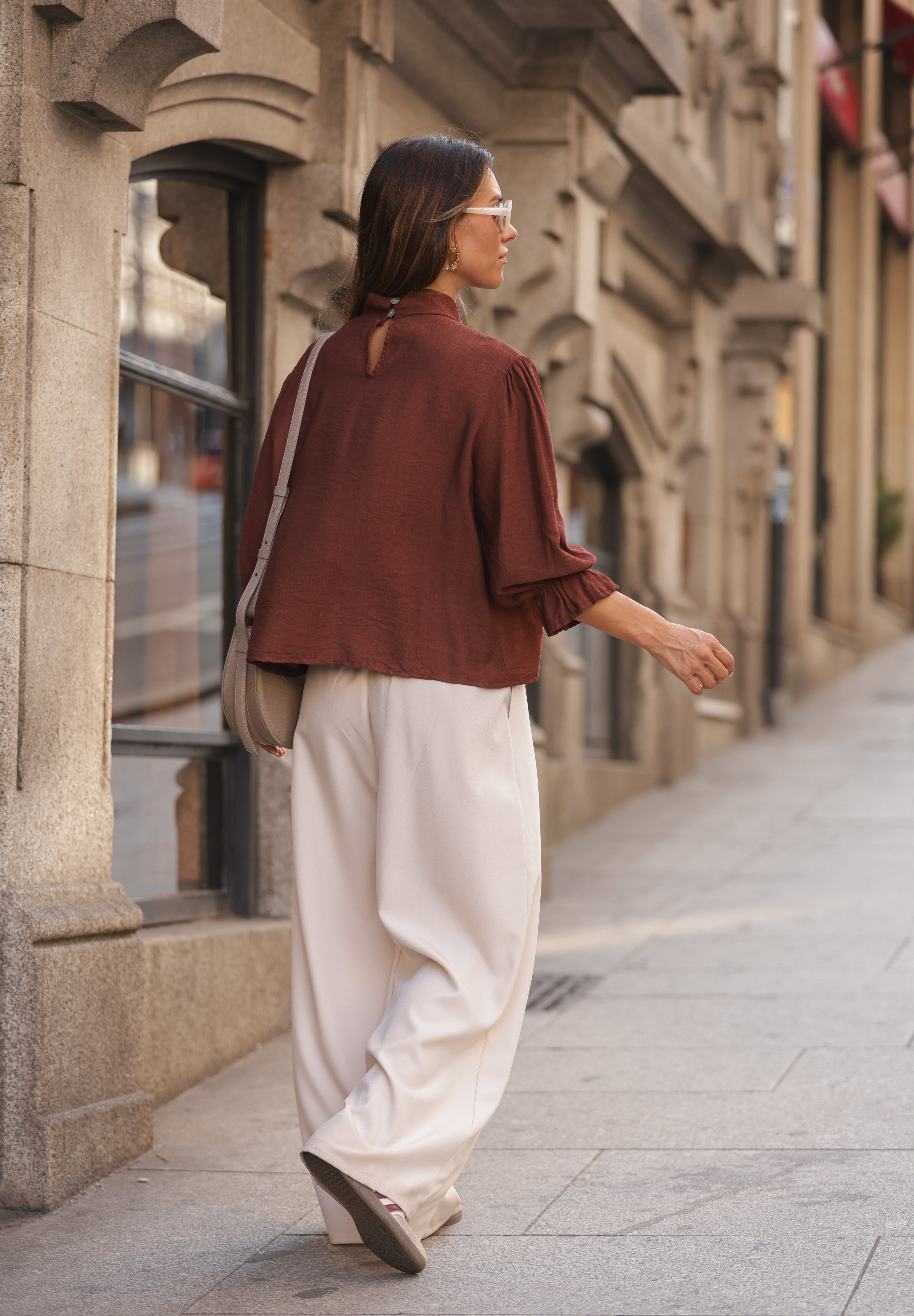 BLUSA PÁDUA TERRACOTA