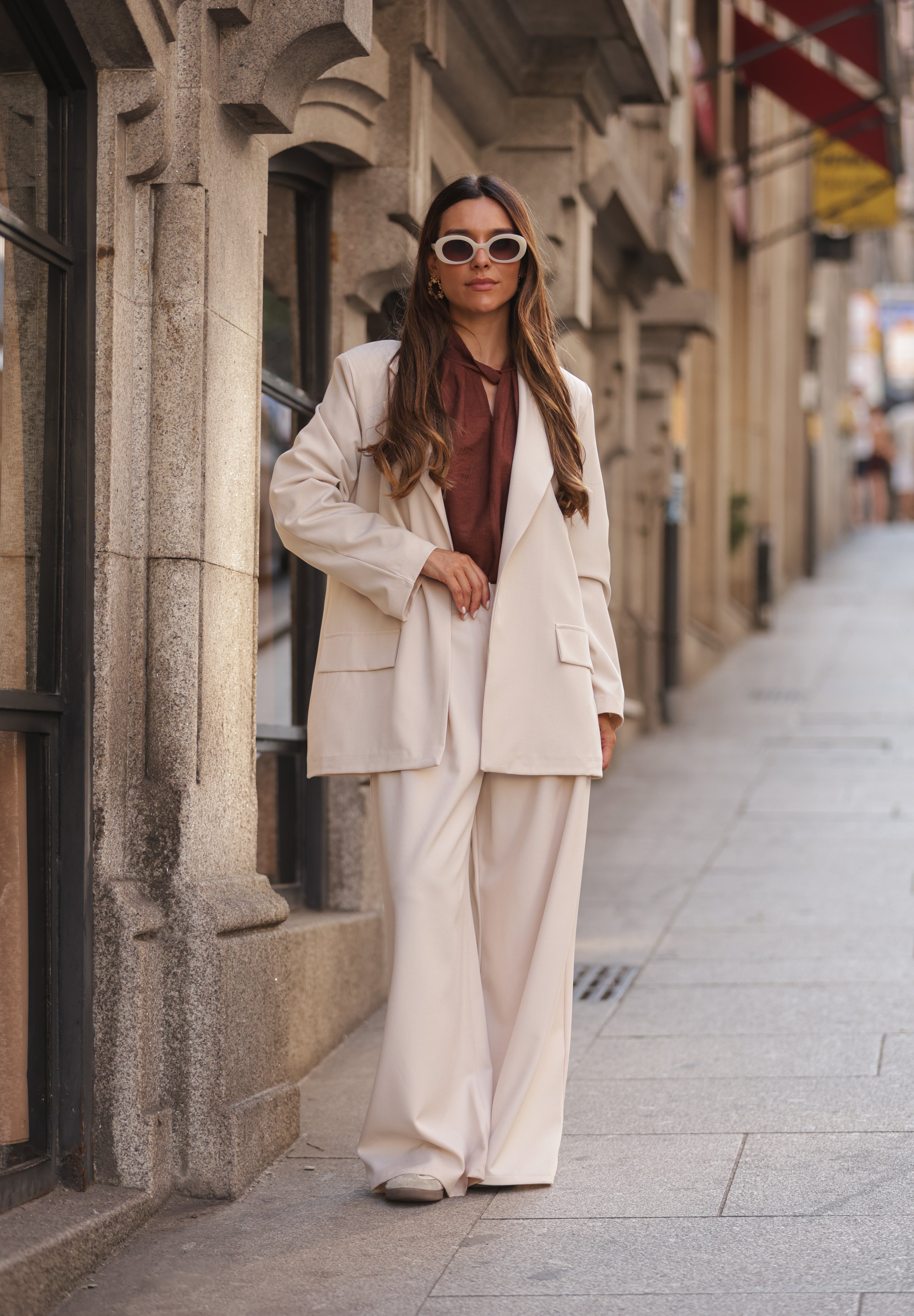 CALÇA CAPRI PÉROLA