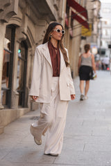 CALÇA CAPRI PÉROLA