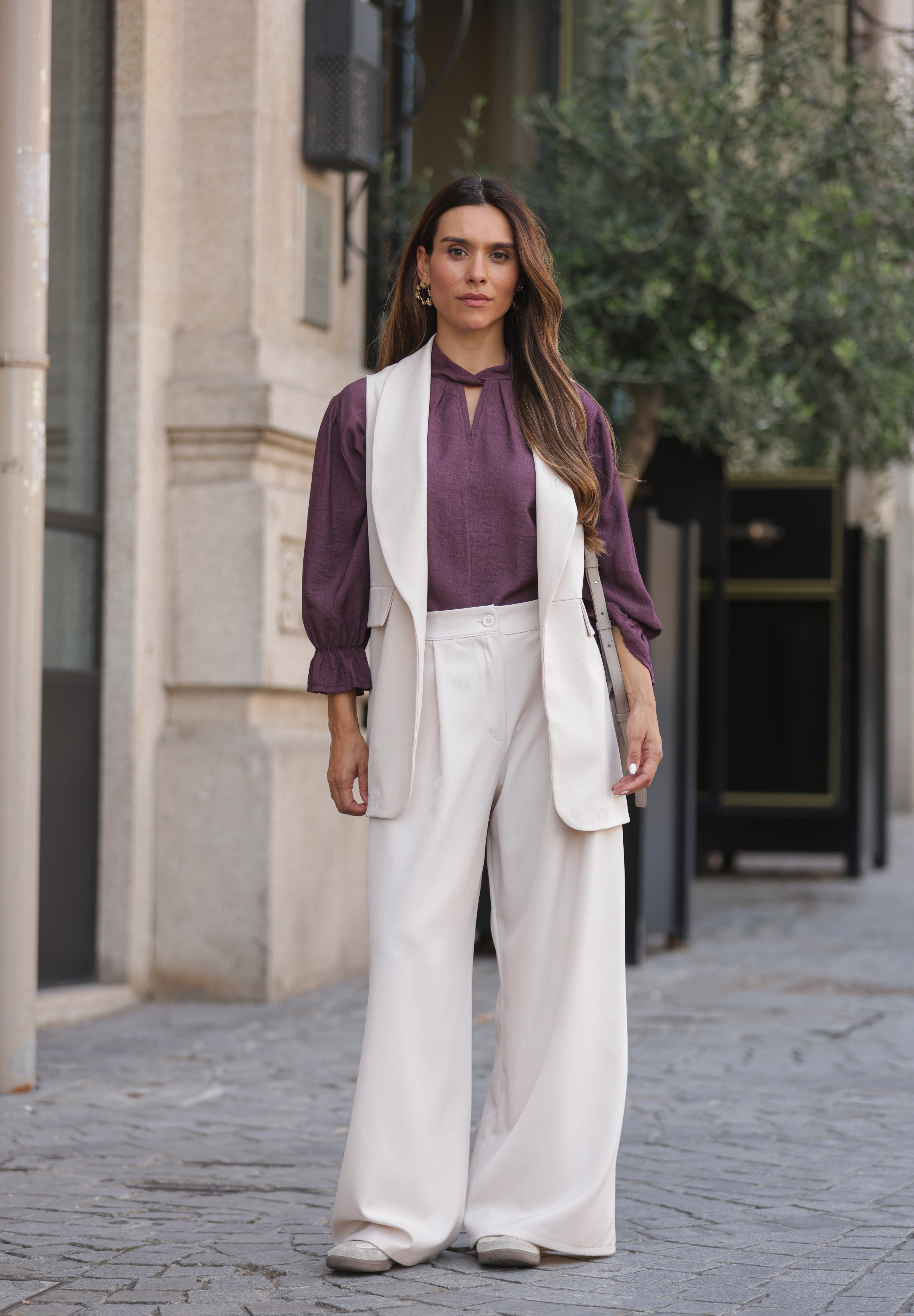 CALÇA CAPRI PÉROLA