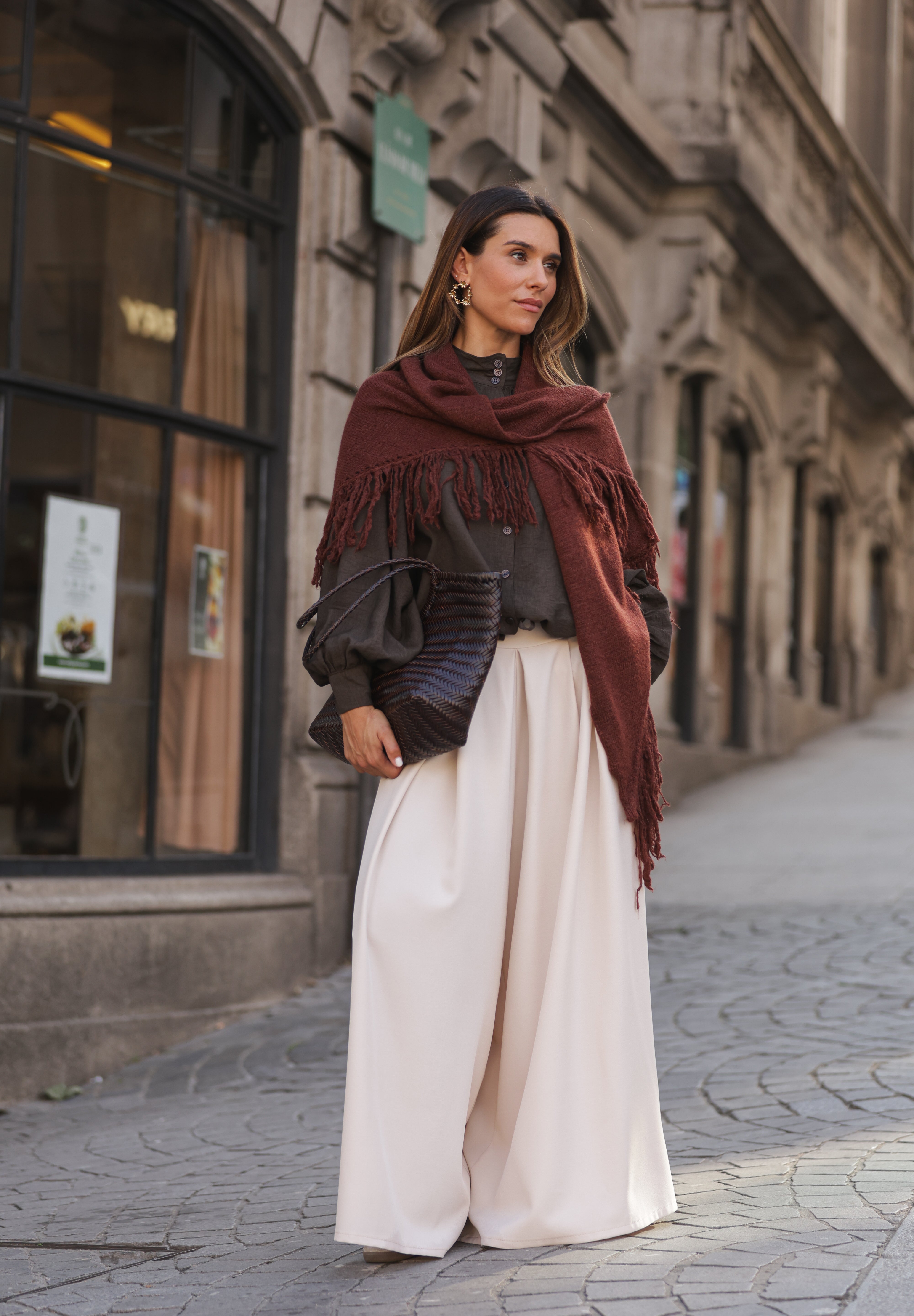 CALÇA SERENA PÉROLA