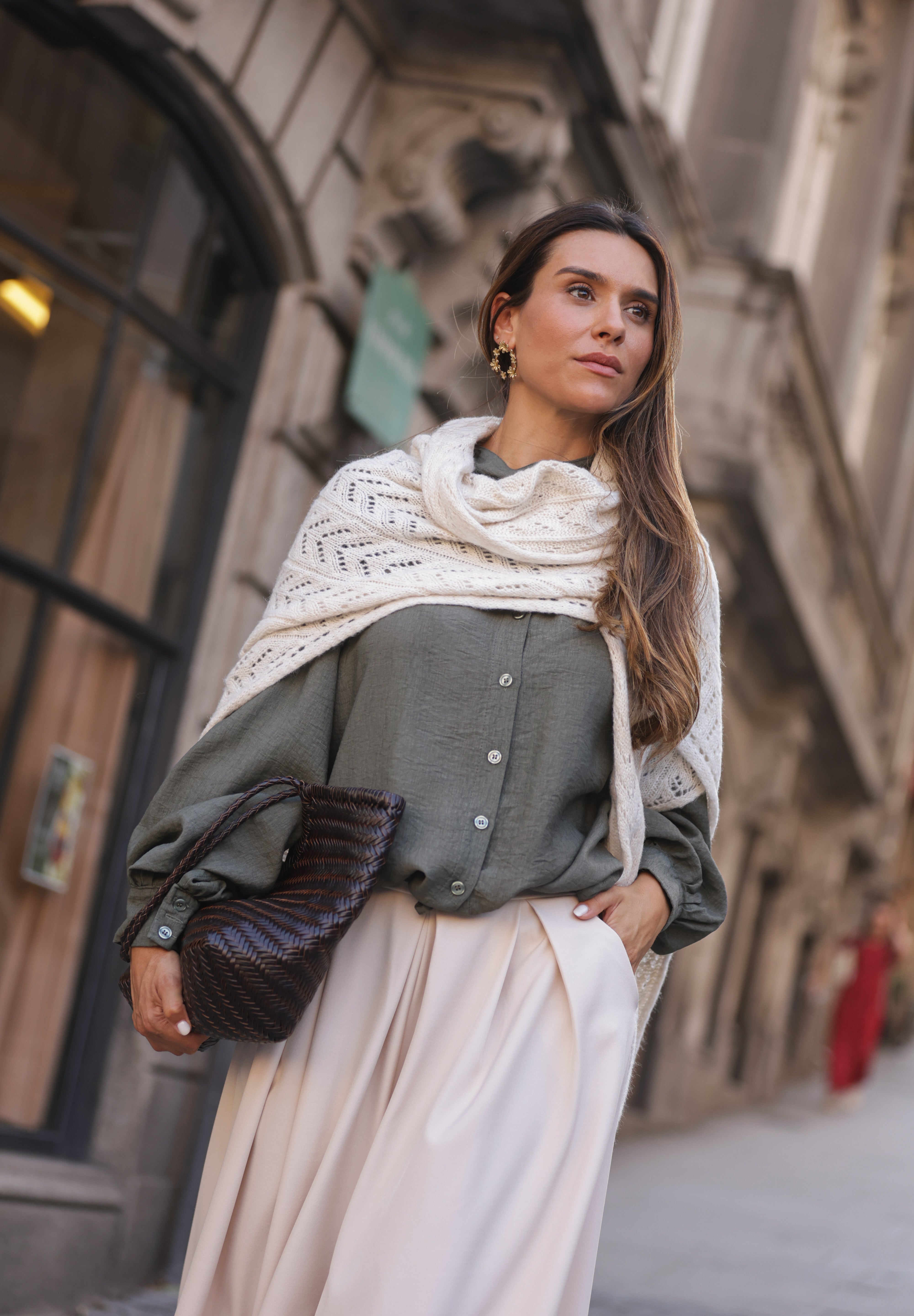 BLUSA BOLONHA VERDE MILITAR