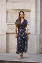 VESTIDO ISADORA AZUL MARINHO