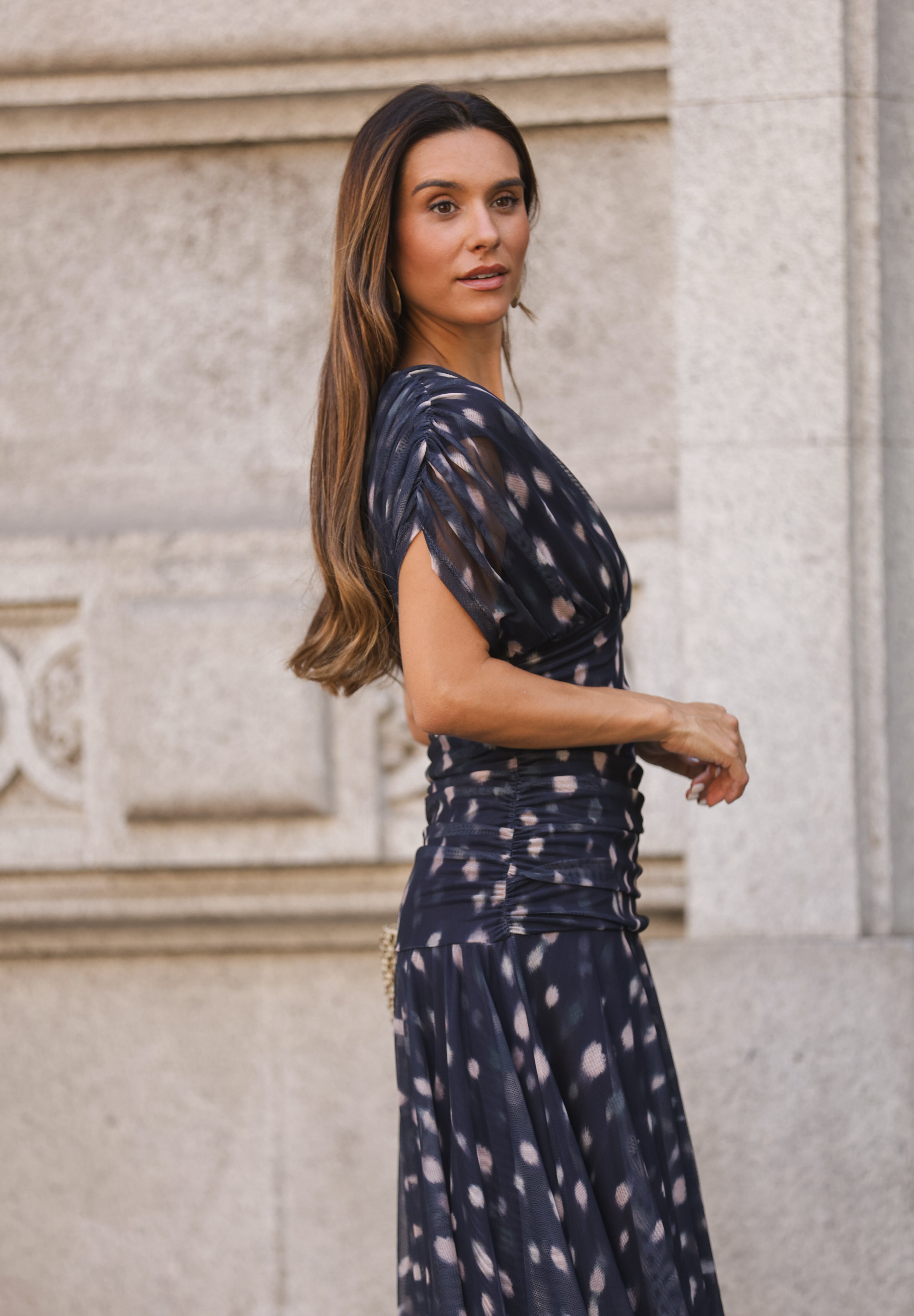 VESTIDO ISADORA AZUL MARINHO