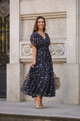 VESTIDO ISADORA AZUL MARINHO