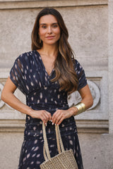 VESTIDO ISADORA AZUL MARINHO