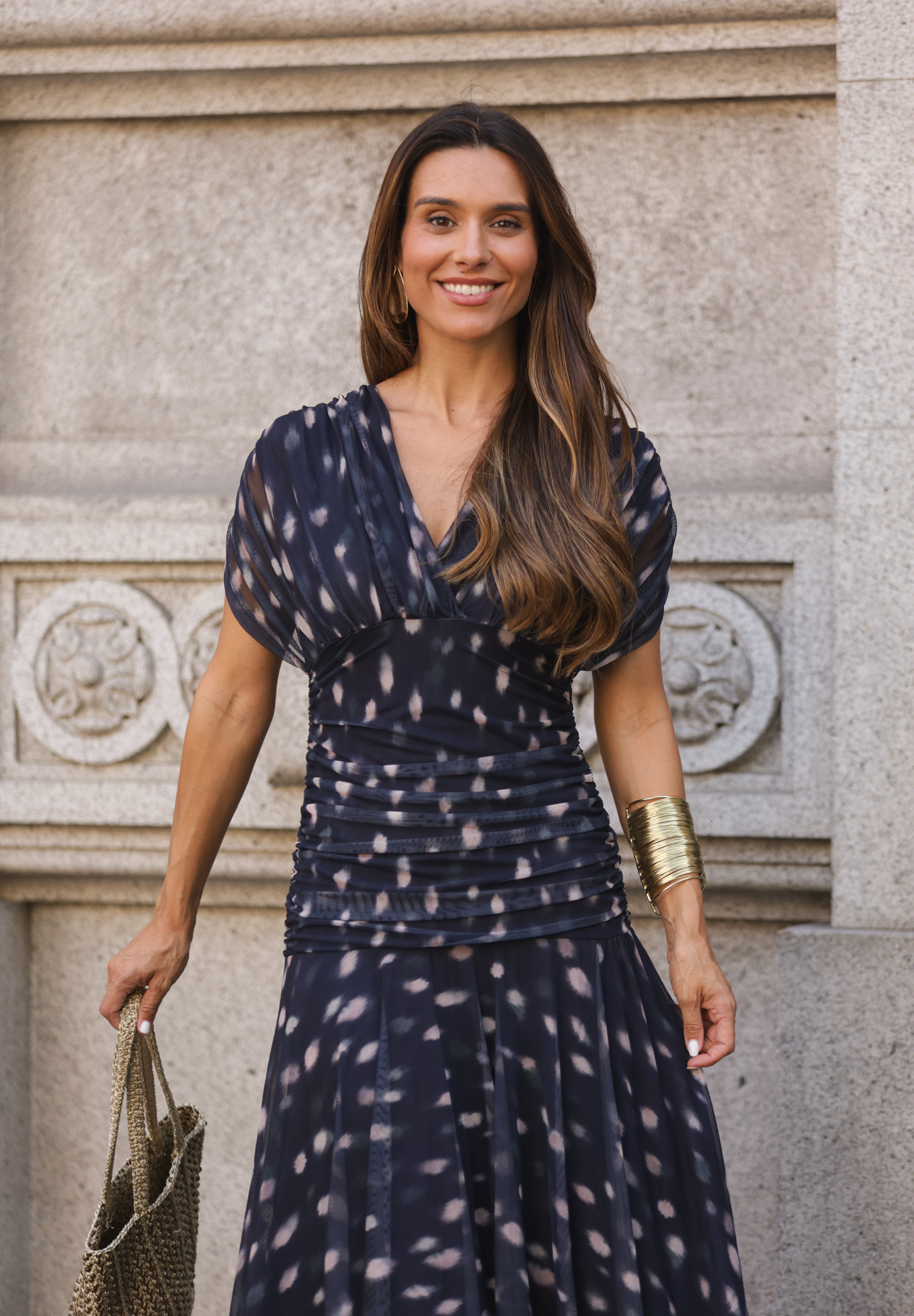 VESTIDO ISADORA AZUL MARINHO