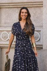 VESTIDO ISADORA AZUL MARINHO